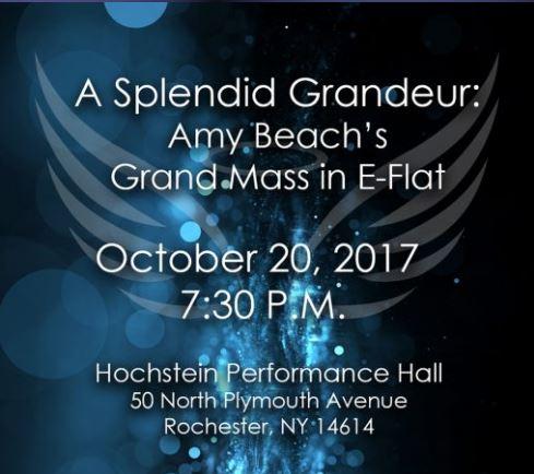 A Splendid  Grandeur:  Amy Beach's Grand Mass in E-flat