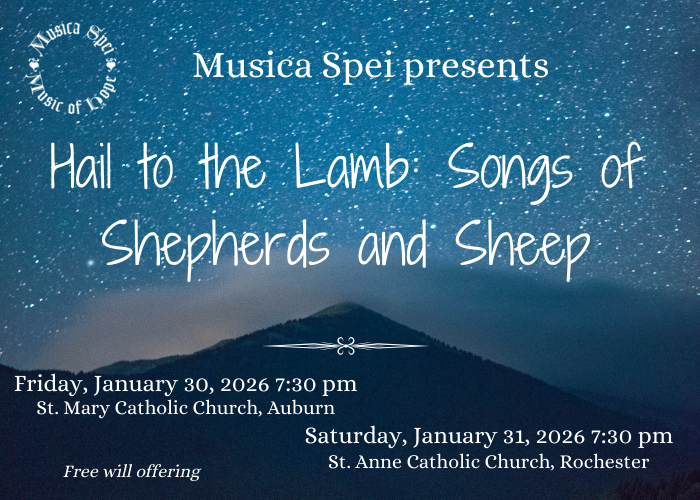 Hail to the Lamb: Songs of Shepherds and Sheep