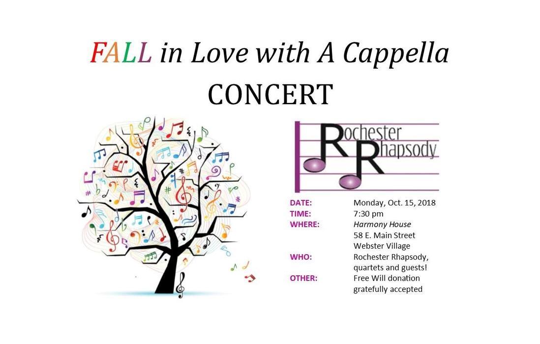 FALL in Love with A Cappella Concert