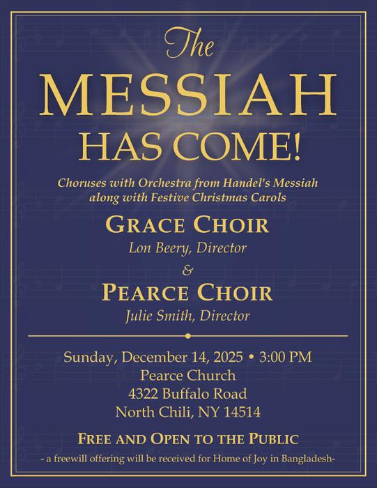 The Messiah Has Come!